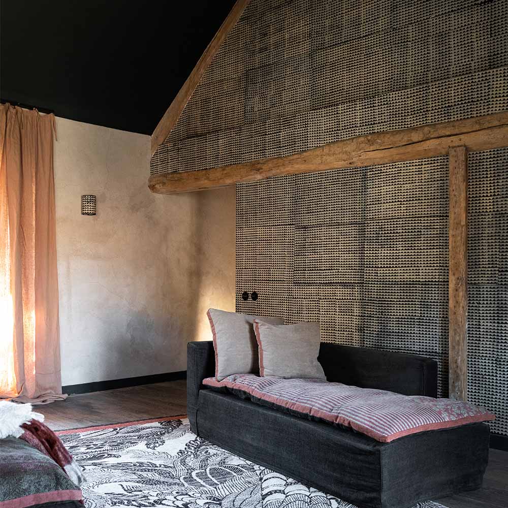 Papel mural Triangle Noir
