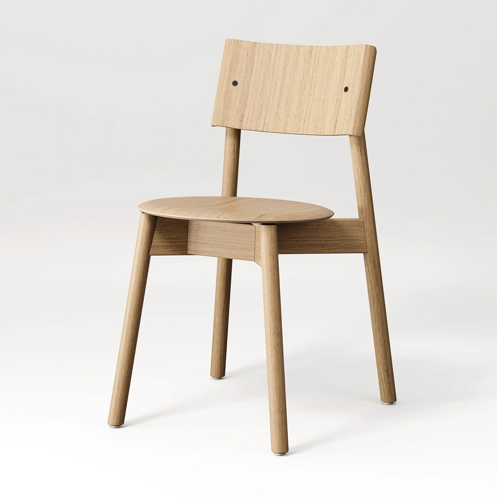 Silla SSD full wood chair Eco-certified wood