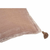 Cojín Pompons Goa Taupe