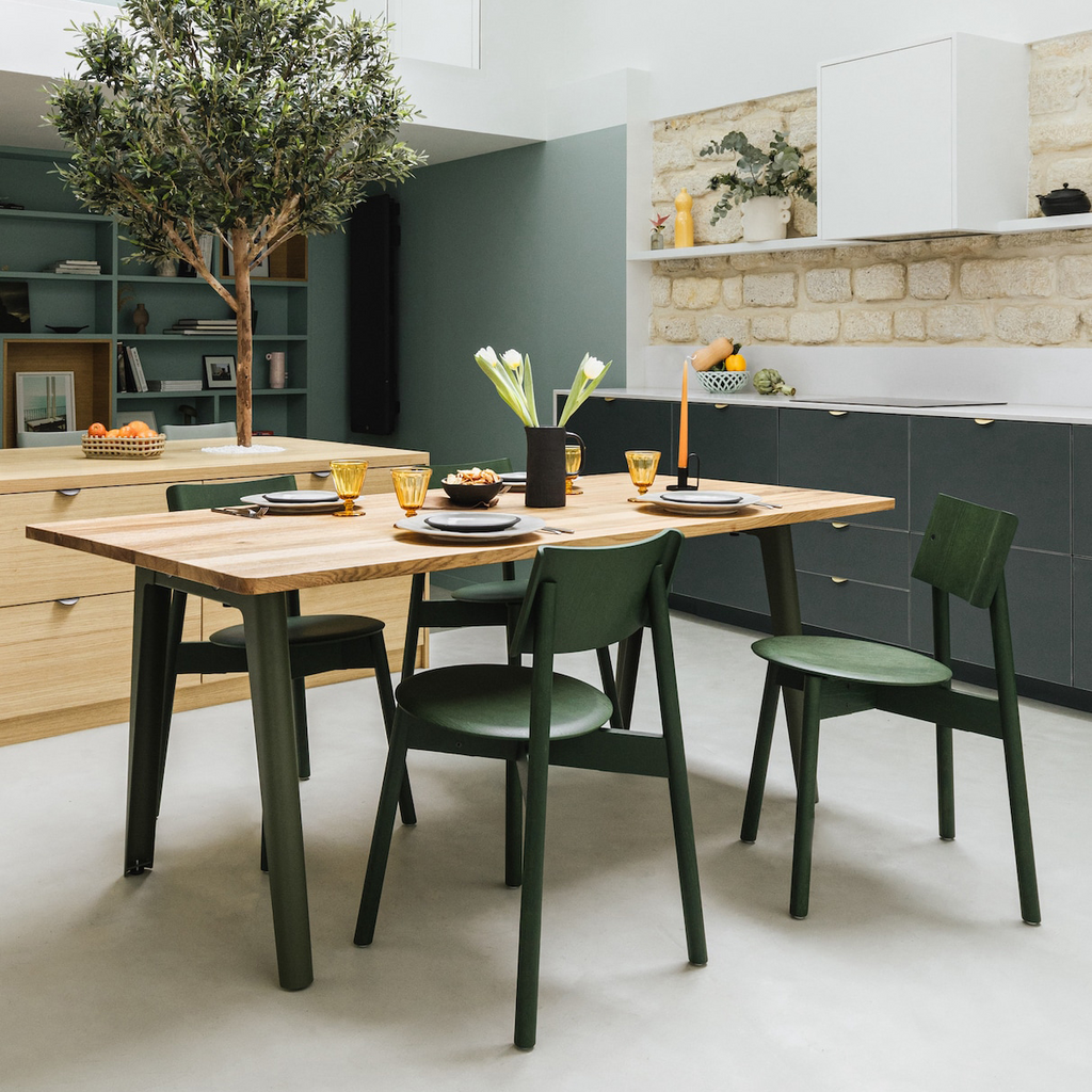 Silla SSD full wood chair Eco-certified wood