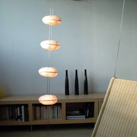 Floor lamp 4 Cocons suspendus